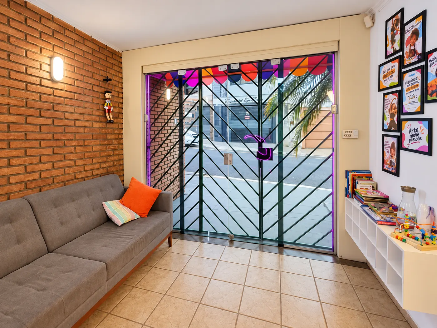 Recepção acolhedora da Escola Giro em Franca
